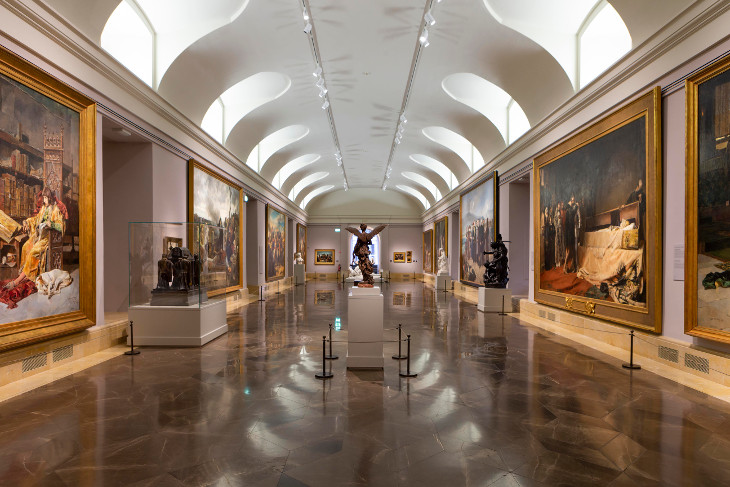 The Madrid Golden Triangle of Art