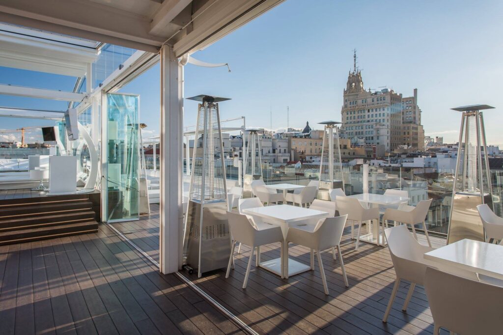 Terraza del Hotel Óscar