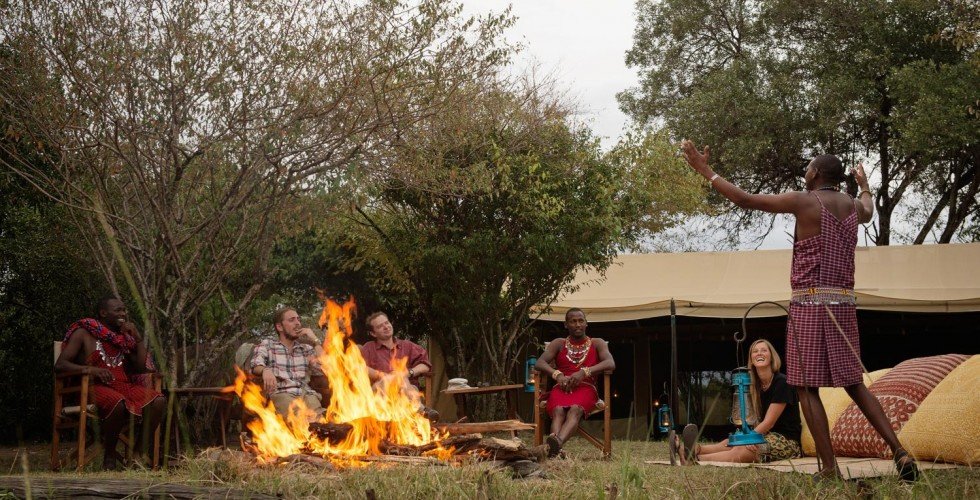 Alex Walker's Serian "Nkorombo" Migration Camp