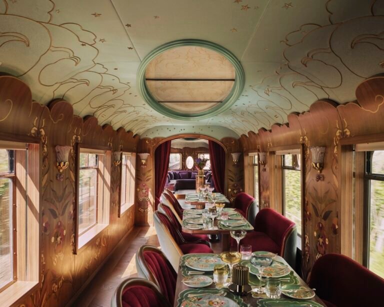 Inside Celia: Belmond's Spectacular New Private Dining Carriage on the British Pullman