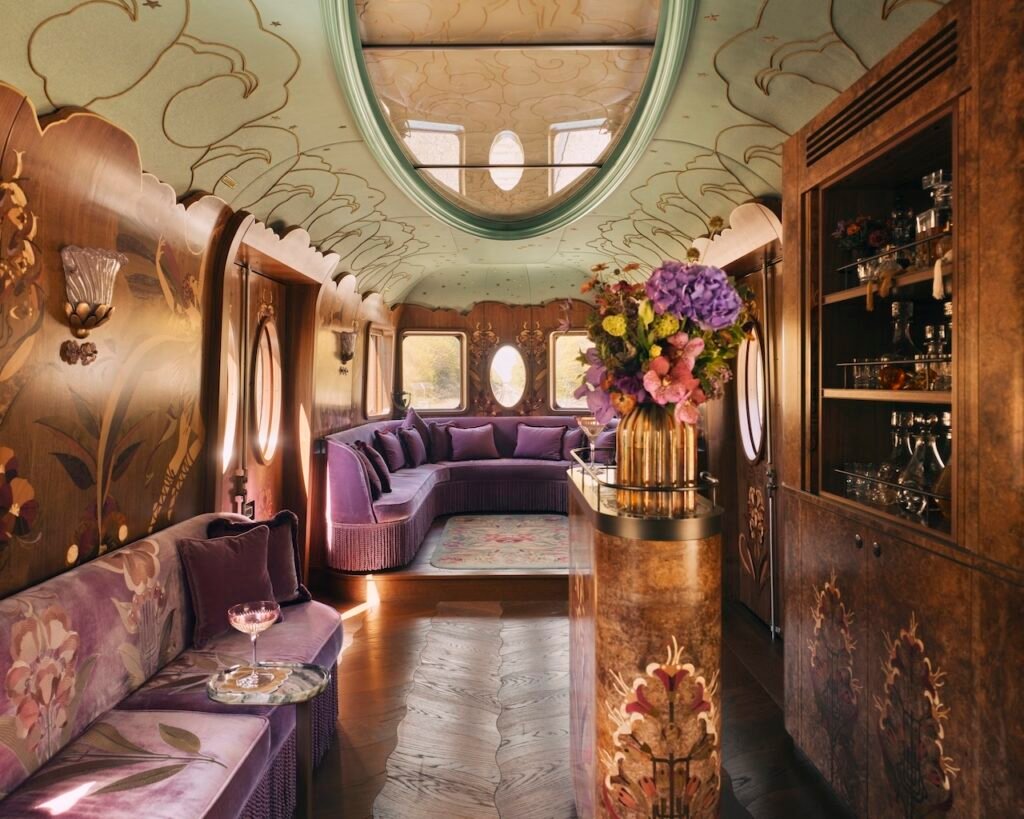 Inside Celia: Belmond's Spectacular New Private Dining Carriage on the British Pullman