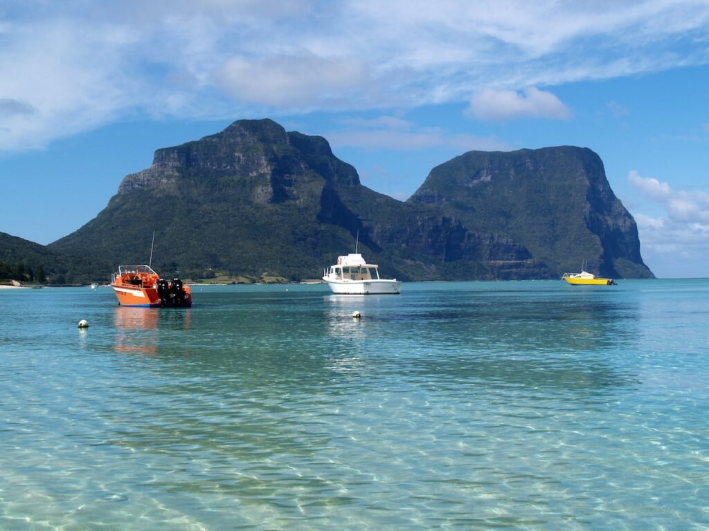 The Island at a Glance

LOCATION  700km north-east of Sydney, New South Wales

STATUS  UNESCO World Heritage Site

VISITOR CAP  400 at any one time

NATIVE PLANTS  241 species, 105 endemic

BIRD SPECIES  168 recorded

NOTABLE FEATURE  Ball's Pyramid — tallest volcanic stack in the world