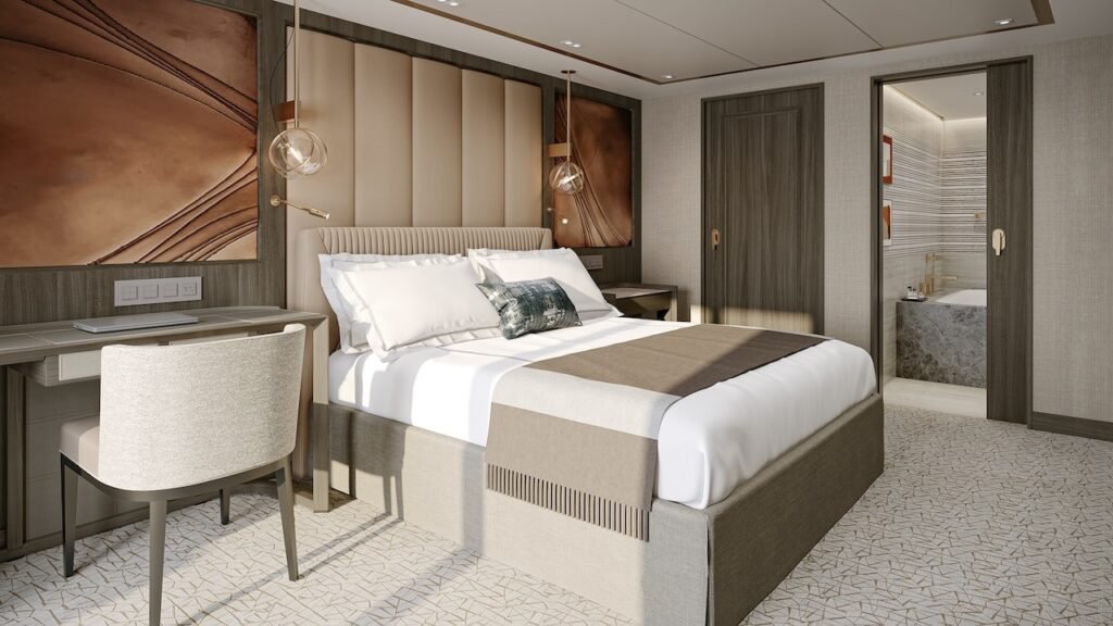Inside the Most Luxurious Bed at Sea: Regent Seven Seas Partners with Flou for Seven Seas Prestige