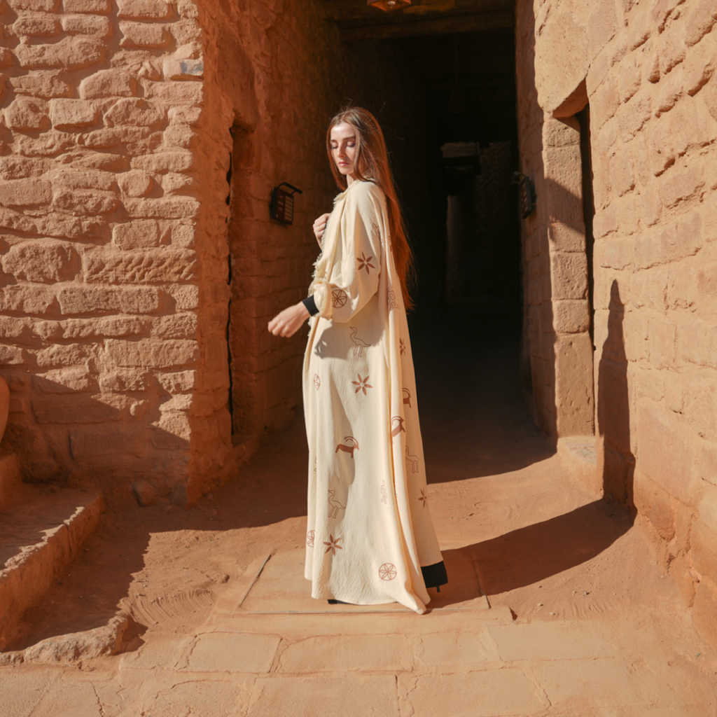 Saudi Arabian fashion label HINDAMME has partnered with Arts AlUla’s Madrasat Addeera to launch a limited-edition slow fashion collection