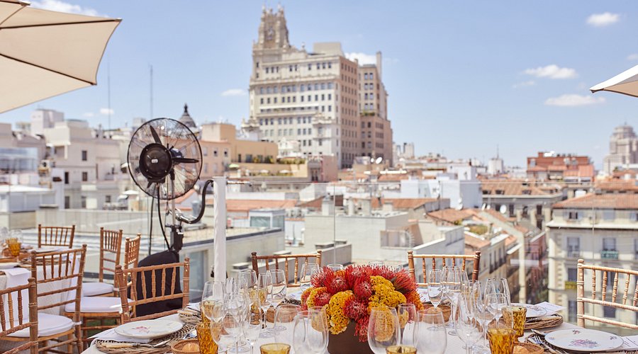 Terraza del Hotel Óscar