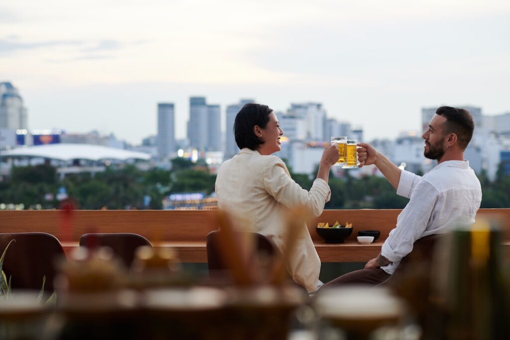 During the warmer months, the best Madrid rooftop bars are the place to catch the sunset over a few carefully-crafted cocktails.