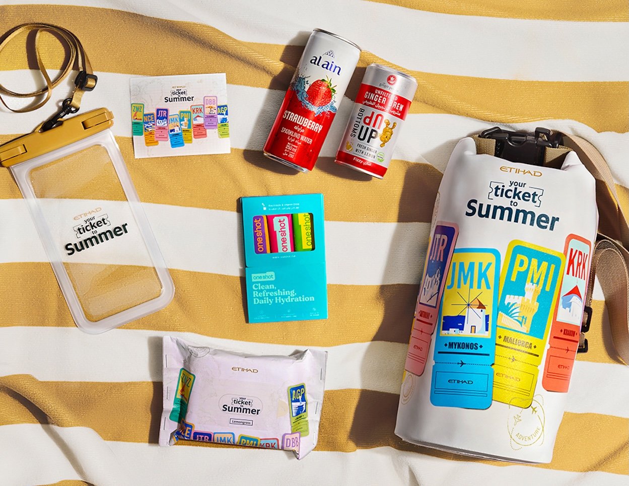 Etihad Airways Launches Limited-Edition Summer Essentials Kit for New Seasonal Routes
