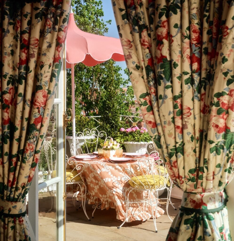 The Dorchester has unveiled the final chapter of its Oliver Messel Suite restoration: a private terrace above Hyde Park, curated by celebrated English artist and designer Luke Edward Hall.