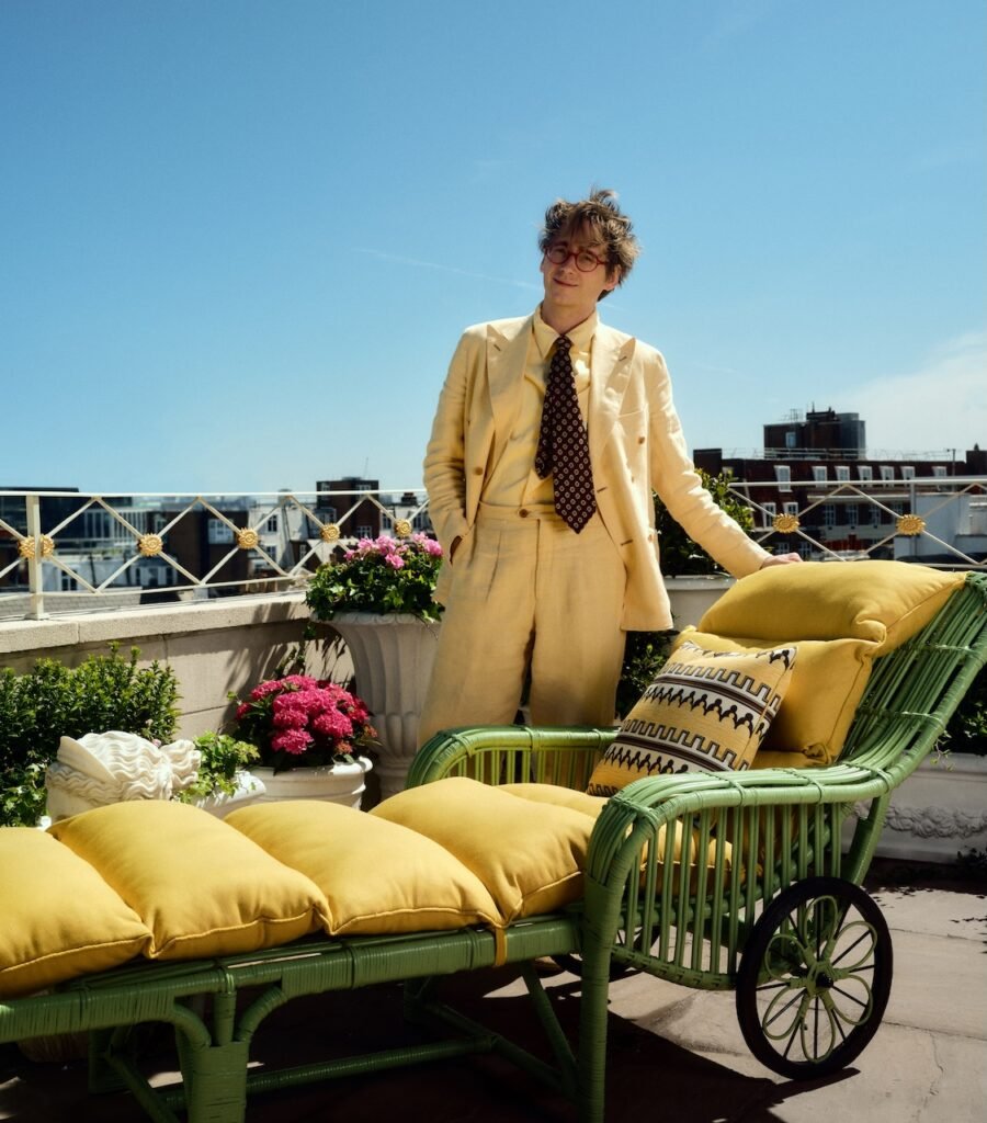 The Dorchester has unveiled the final chapter of its Oliver Messel Suite restoration: a private terrace above Hyde Park, curated by celebrated English artist and designer Luke Edward Hall.