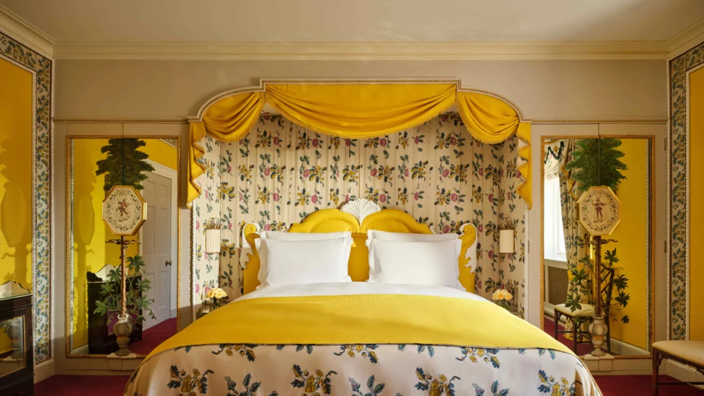 The Dorchester has unveiled the final chapter of its Oliver Messel Suite restoration: a private terrace above Hyde Park, curated by celebrated English artist and designer Luke Edward Hall.