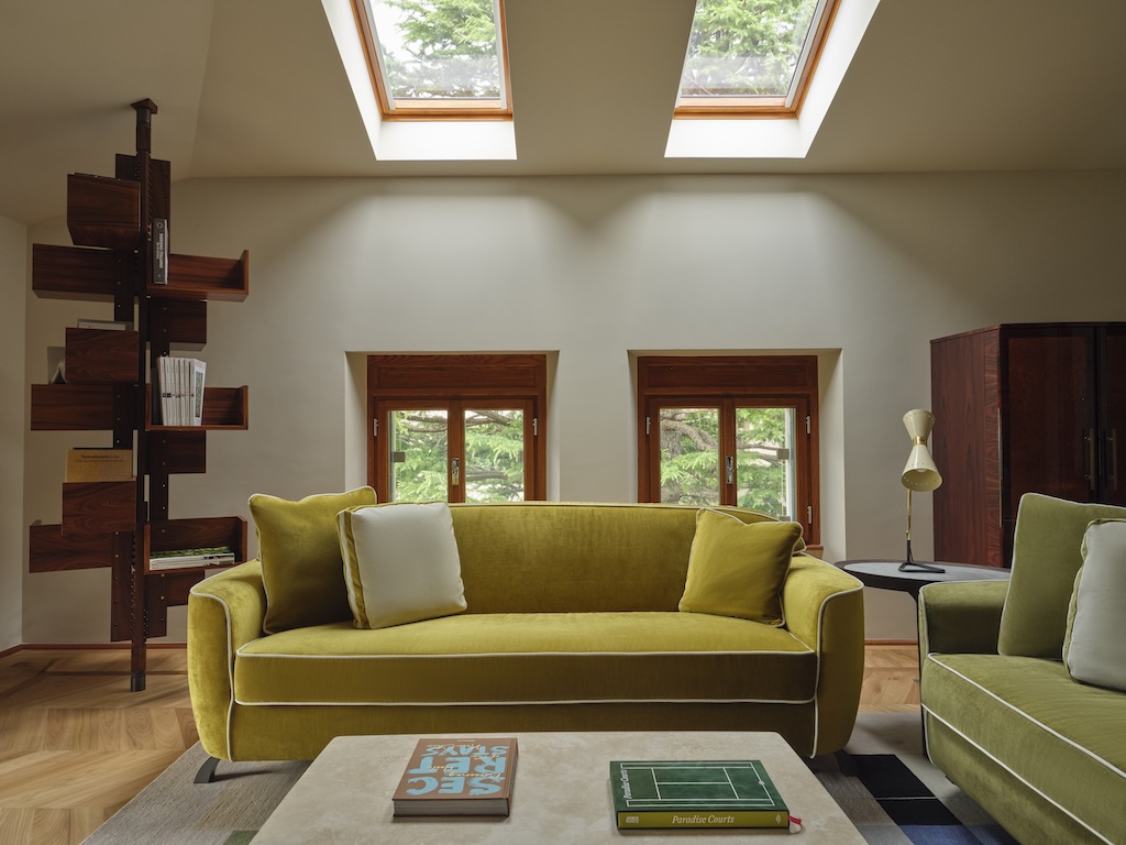 CASABIANCA's private art villa on Lake Como has unveiled three artist-designed suites, letting guests finally sleep amongst its four-decade contemporary collection and mid-century Italian design.