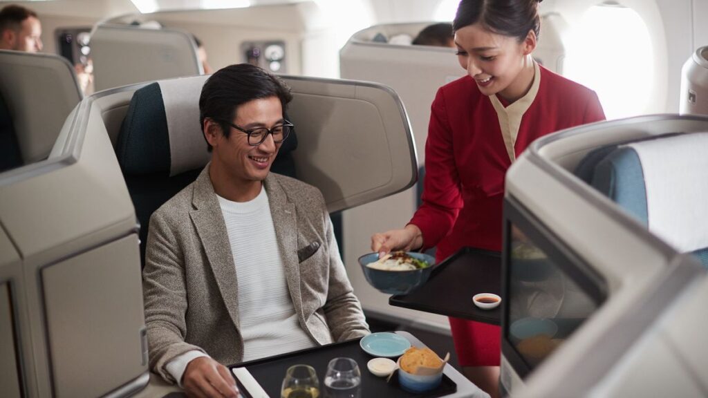Review: Cathay Pacific A350 Business Class, Hong Kong to Seoul