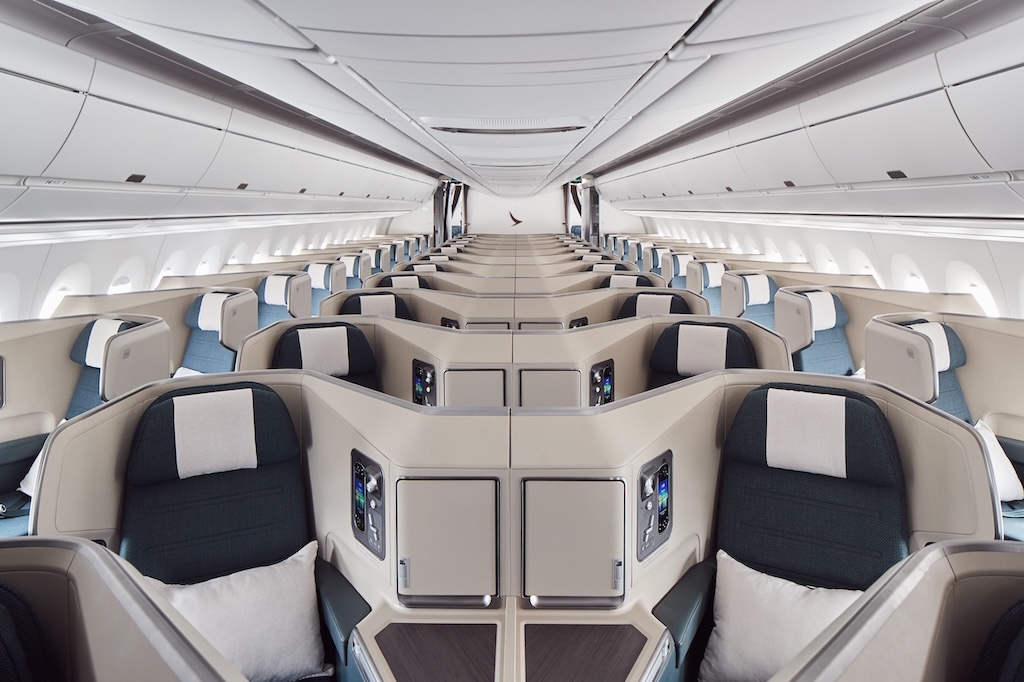 Review: Cathay Pacific A350 Business Class, Hong Kong to Seoul