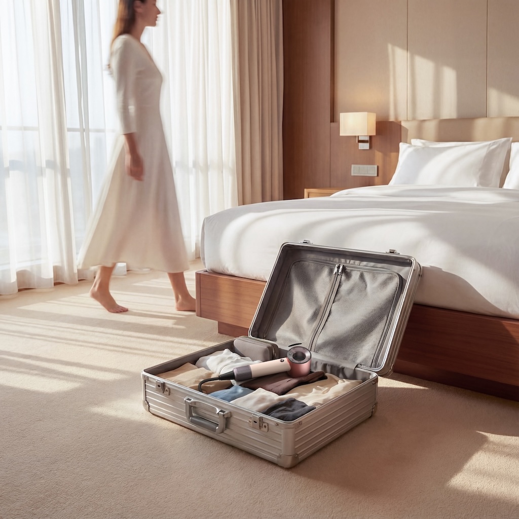 Dyson's New Supersonic Travel Hair Dryer Wants to End Your Hotel Hair Dryer Misery