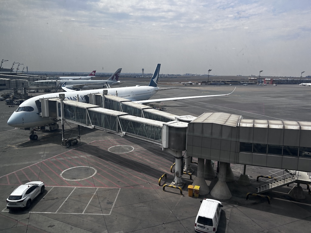 Cathay Pacific's direct service between Johannesburg and Hong Kong offers travellers in Asia a convenient and comfortable link to southern Africa.