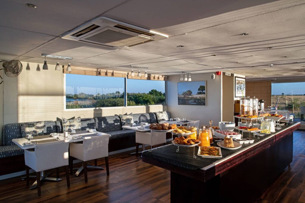 From the Zambezi Queen's floating boutique luxury to Lake Kariba's tiger-fishing houseboats, cruising the Chobe and Zambezi rivers offers Africa's wildlife at unforgettably close range.