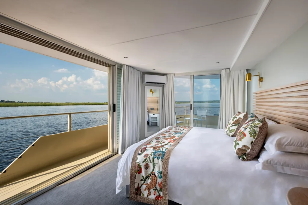 From the Zambezi Queen's floating boutique luxury to Lake Kariba's tiger-fishing houseboats, cruising the Chobe and Zambezi rivers offers Africa's wildlife at unforgettably close range.