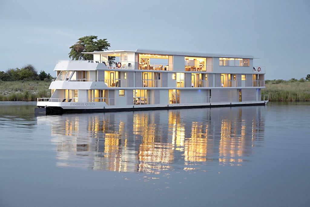From the Zambezi Queen's floating boutique luxury to Lake Kariba's tiger-fishing houseboats, cruising the Chobe and Zambezi rivers offers Africa's wildlife at unforgettably close range.