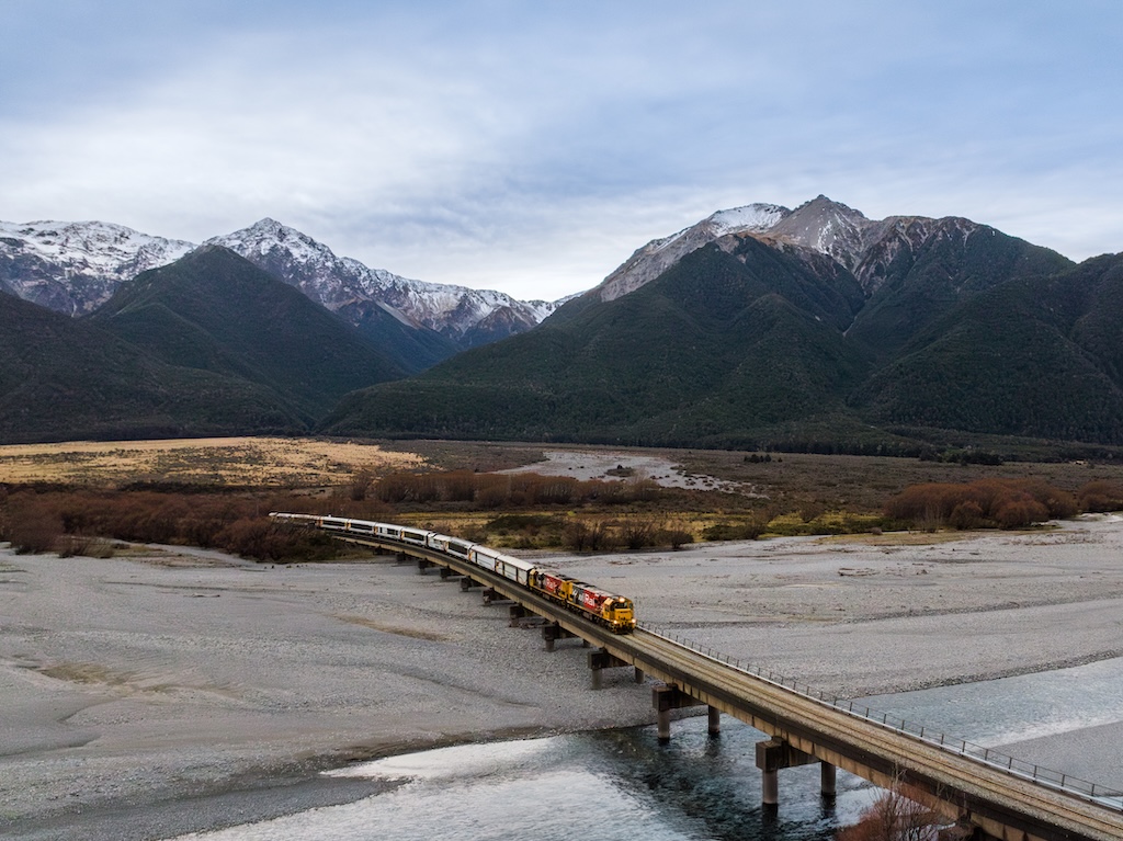 New Zealand's KiwiRail-operated Great Journeys network turns three iconic (and one newly revived) rail routes into some of the world's most scenic train journeys anywhere.