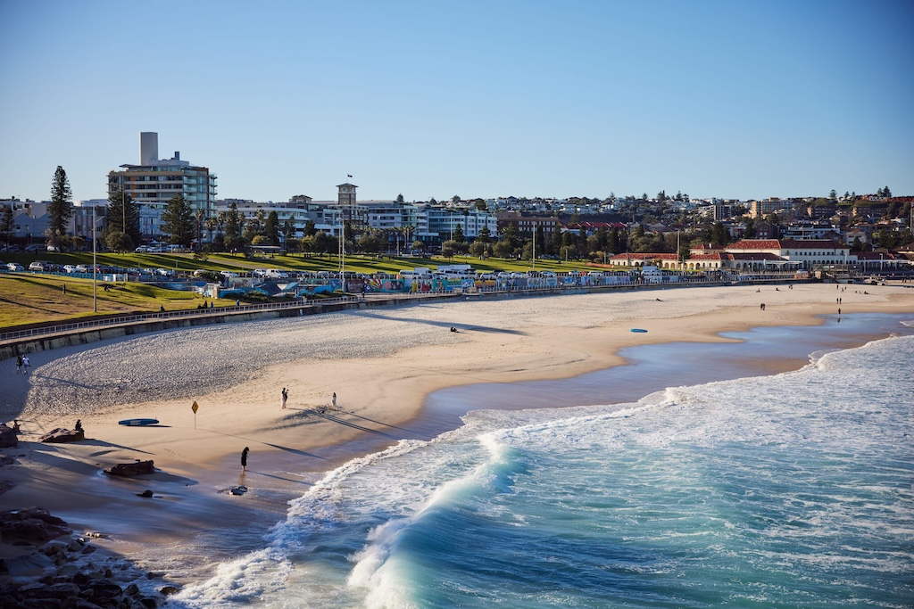 Bondi Beach is one of the most famous beaches in the world, and for good reason: glistening blue ocean, a vibrant coastal atmosphere and unique coastal eateries — what more could you want?