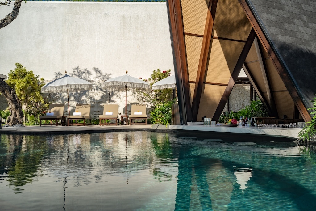 Tucked down a Bingin laneway on Bali's booming Bukit Peninsula, Nuju Uluwatu is a thrilling new adults-only villa retreat built for genuine decompression.
