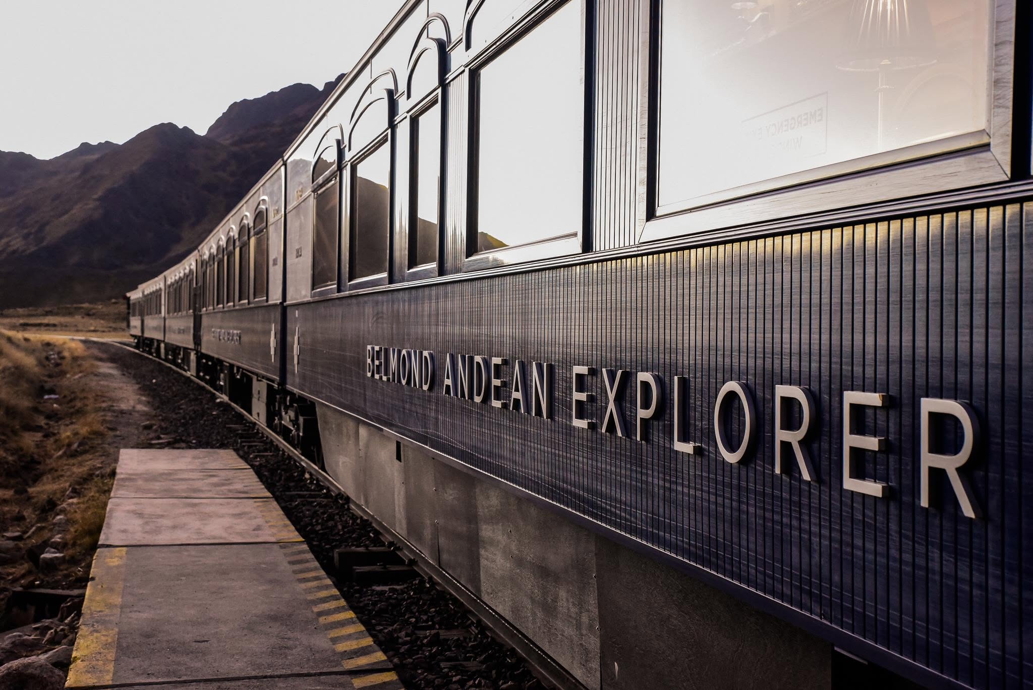 Delve into the towering Andes aboard the Belmond Andean Explorer, South America's most luxurious train