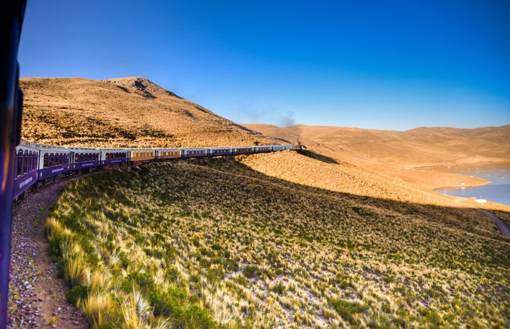 Delve into the towering Andes aboard the Belmond Andean Explorer, South America's most luxurious train