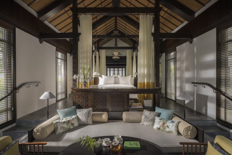 Four Seasons Resort The Nam Hai has opened its first two renovated Signature Three-Bedroom Pool Villas, setting a new design direction for the Hoi An resort's multi-bedroom accommodations.