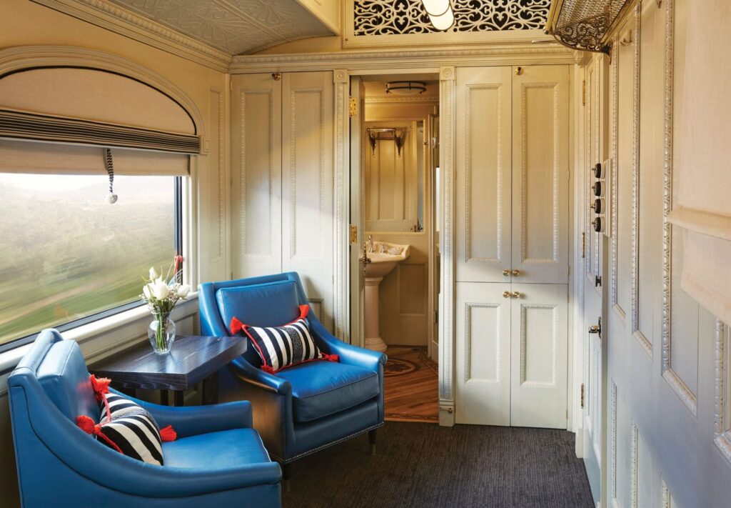 Delve into the towering Andes aboard the Belmond Andean Explorer, South America's most luxurious train