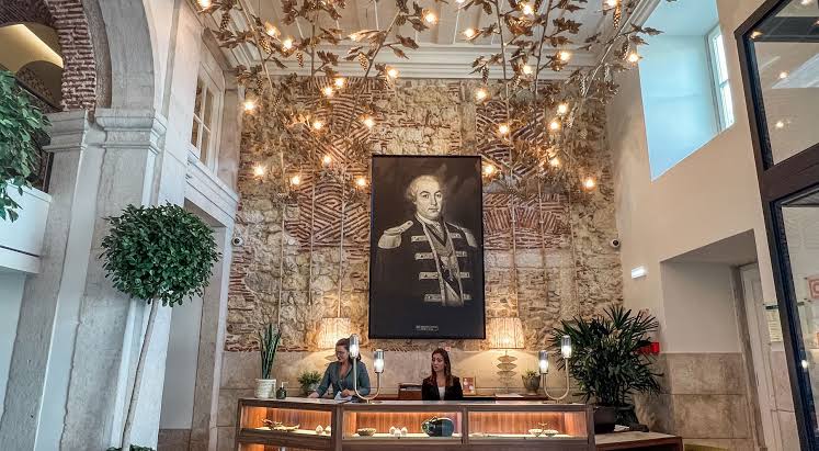 Set inside a restored 18th-century palace above Bairro Alto, Palácio Ludovice Wine Experience Hotel pairs Lisbon's deepest wine heritage with quietly luxurious boutique hospitality.