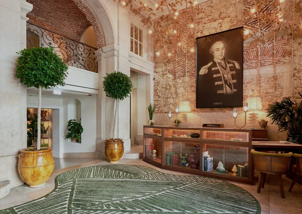 Set inside a restored 18th-century palace above Bairro Alto, Palácio Ludovice Wine Experience Hotel pairs Lisbon's deepest wine heritage with quietly luxurious boutique hospitality.
