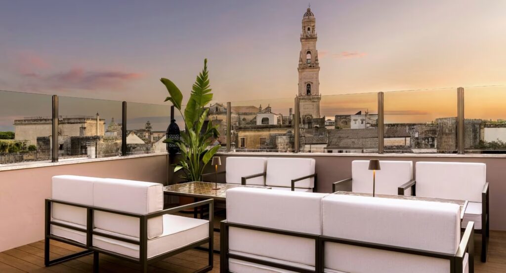 Tivoli Hotels & Resorts has opened its first hotel in Puglia, transforming a 19th-century palazzo in the heart of Lecce into a 48-room five-star property set between Piazza Sant'Oronzo and Piazzetta Santa Chiara, steps from the city's honey-gold Baroque façades and its Roman Amphitheatre.
