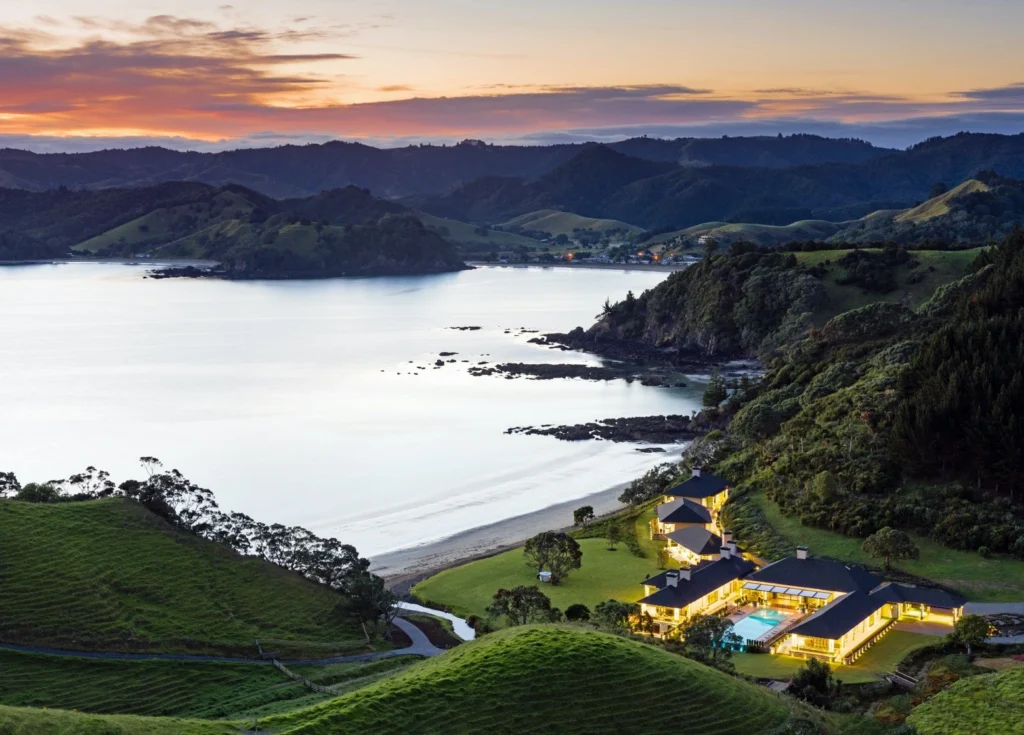 Nick Walton encounters five very different takes on the New Zealand lodge during a luxury road trip across the North Island, from Rotorua to Northland.