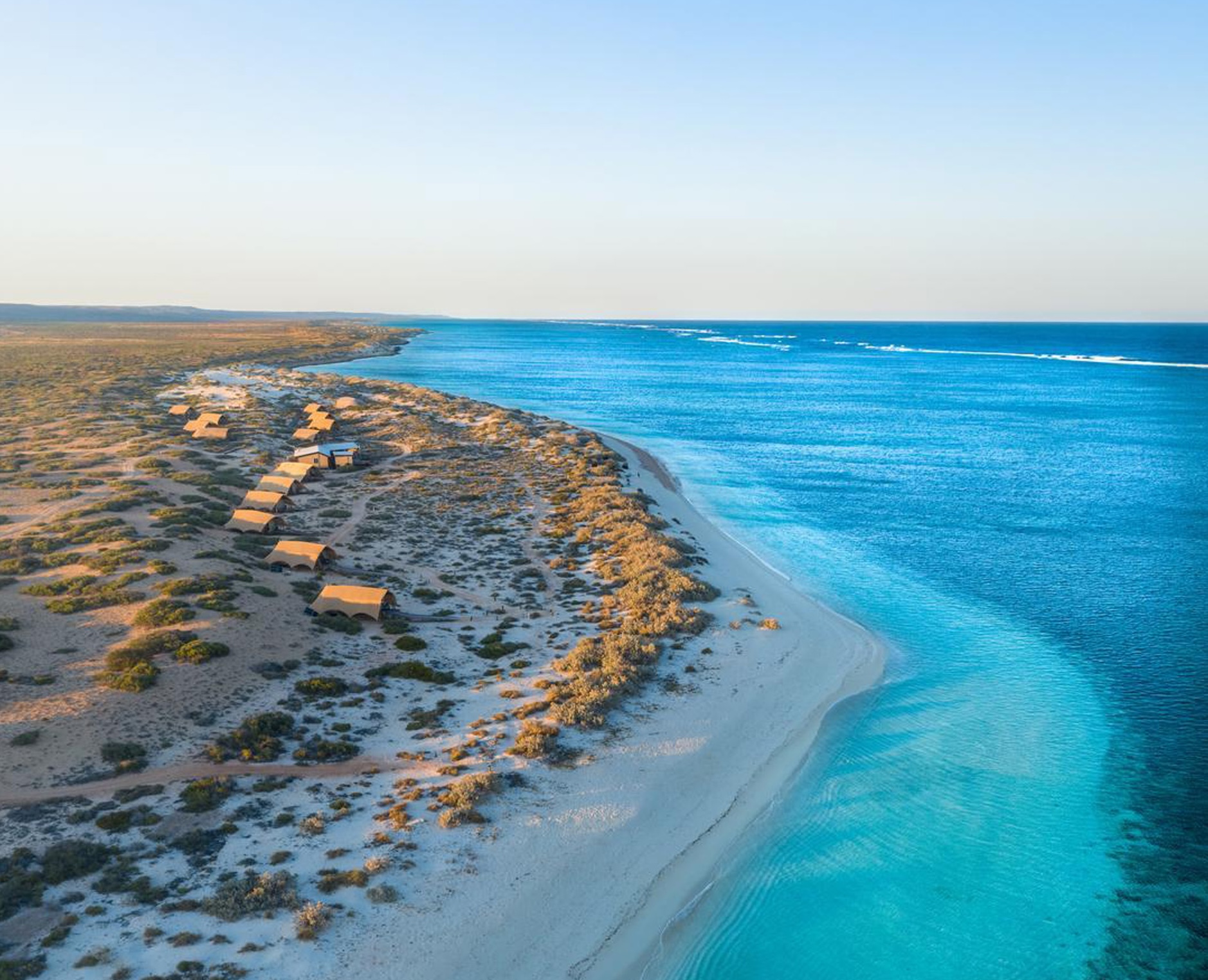 Remote Western Australia coastal camp Sal Salis Ningaloo Reef will reopen in March with exciting new-look tents and public spaces.