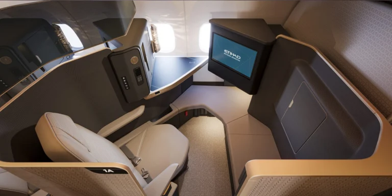 Etihad to Roll Out New First Class Seats