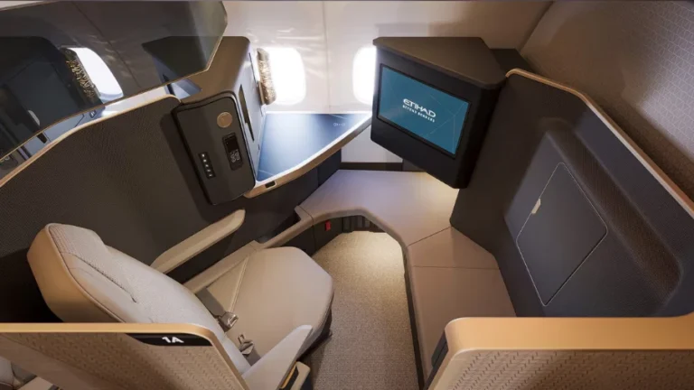 Etihad to Roll Out New First Class Seats
