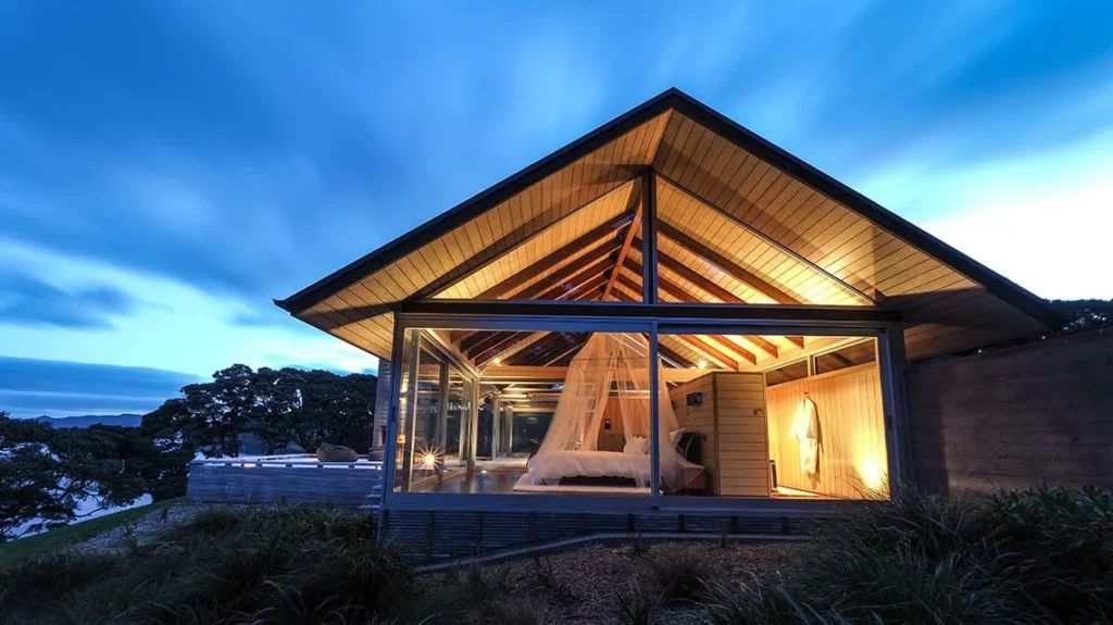 Nick Walton encounters five very different takes on the New Zealand lodge during a luxury road trip across the North Island, from Rotorua to Northland.