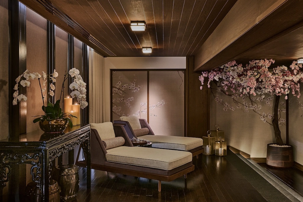 The Sanāra Spa at Grosvenor House, a Luxury Collection Hotel, Dubai, has reopened as a jewel-toned wellness retreat built around gemstones and Asian craftsmanship.