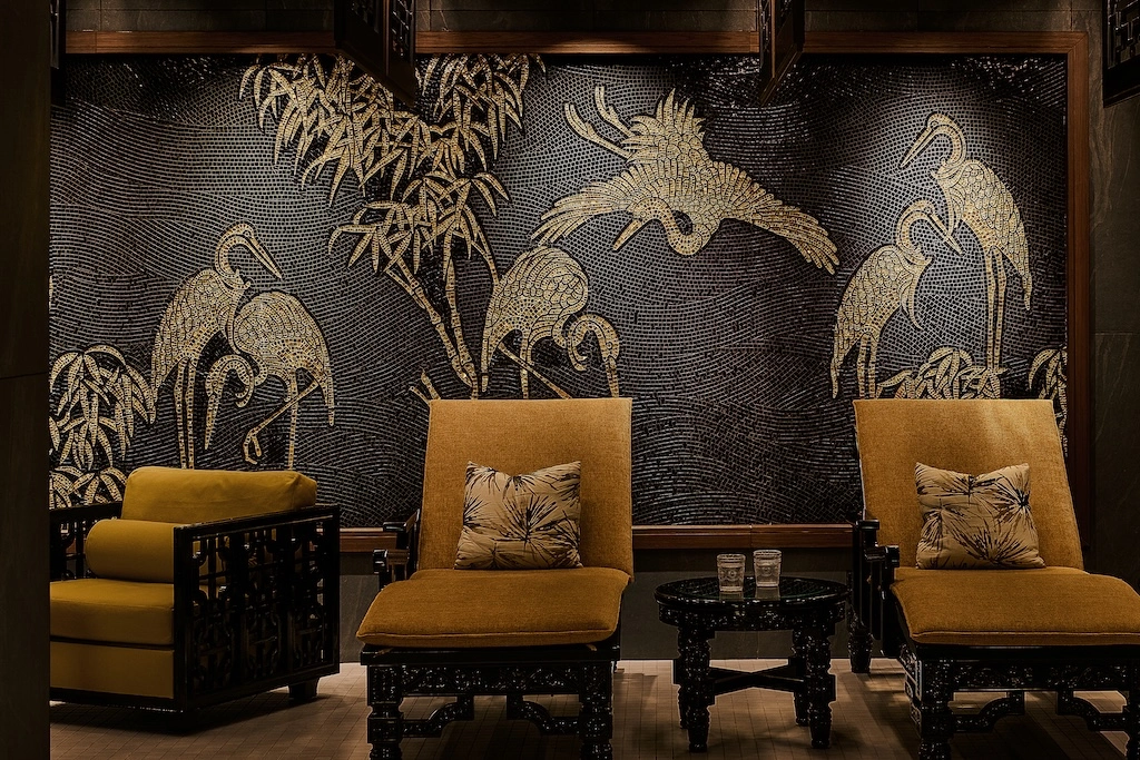 The Sanāra Spa at Grosvenor House, a Luxury Collection Hotel, Dubai, has reopened as a jewel-toned wellness retreat built around gemstones and Asian craftsmanship.