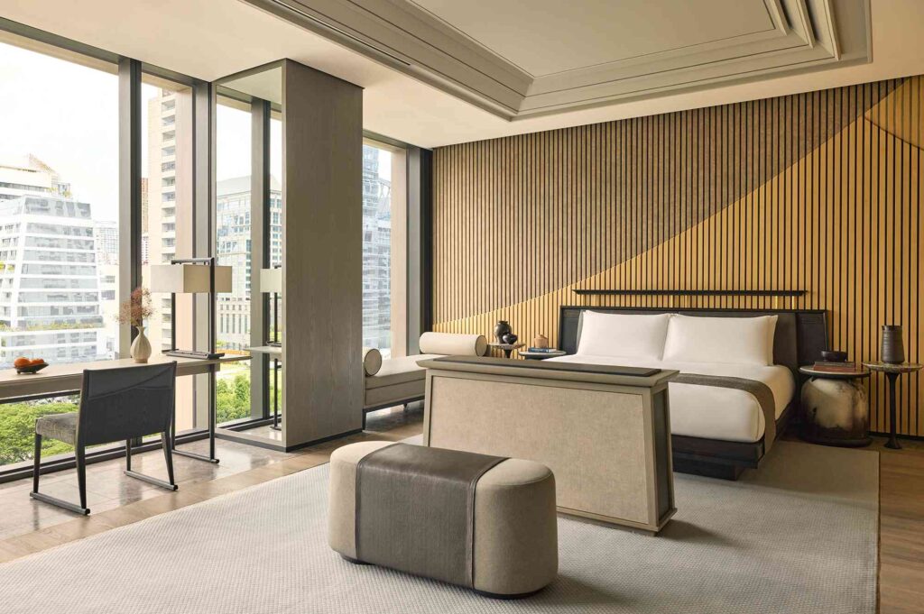 Rosewood Hong Kong has repeated at No. 1 on The 50 Best Hotels 2026, while three Bangkok riverside properties and Hong Kong's Upper House filled out the top ten.