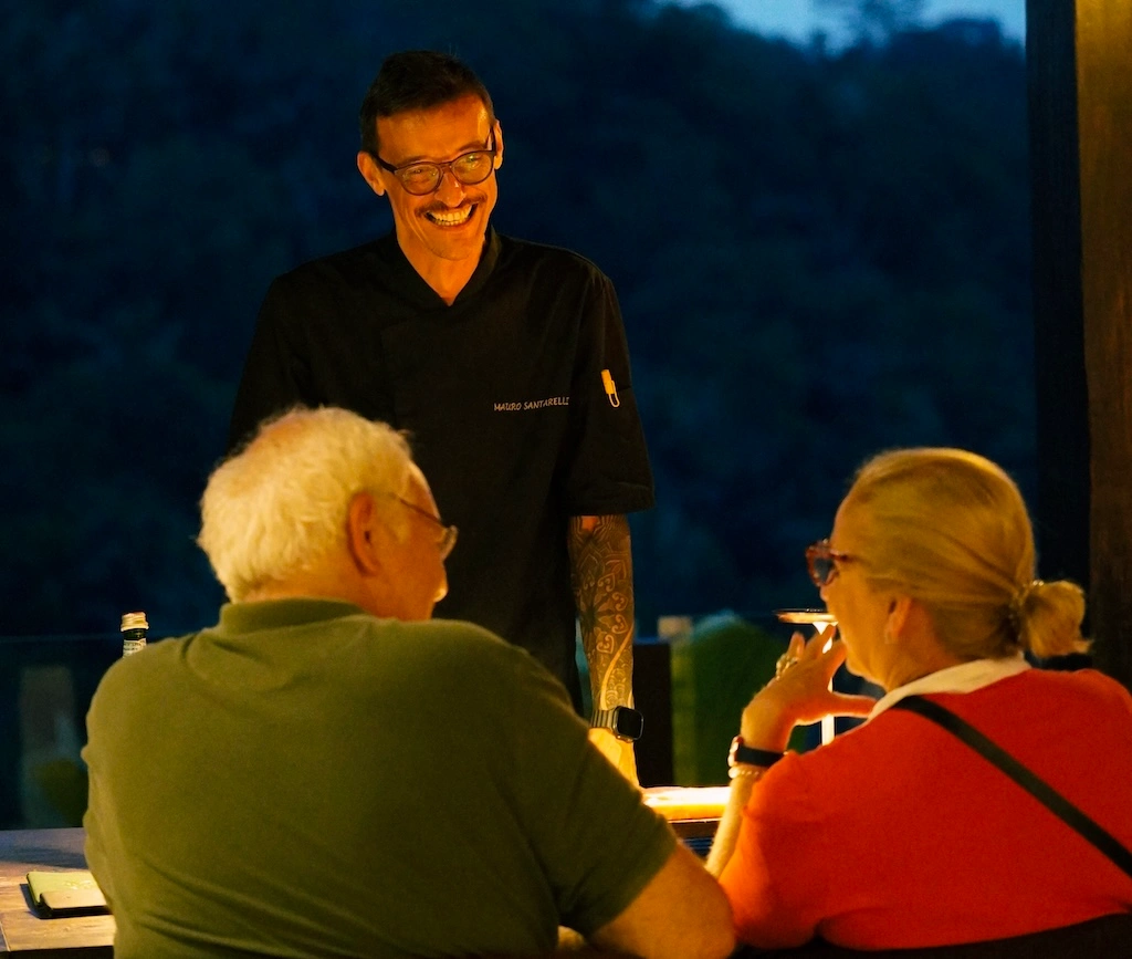 Argentinian chef Mauro Santarelli on taming a wood-fire grill in Ubud’s humidity, his grandmother’s empanadas, and why Bali is now a genuinely serious food destination.