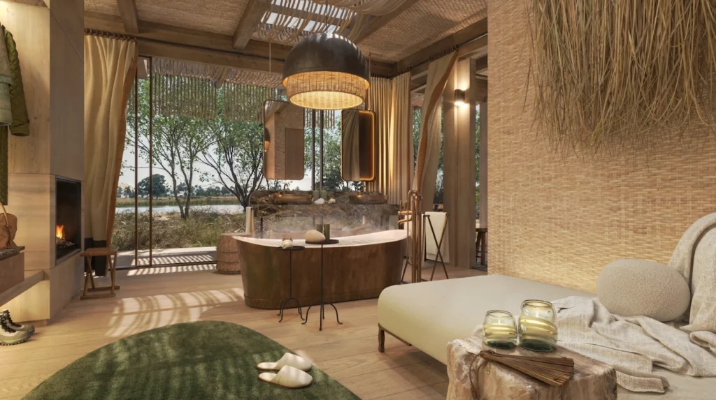 AndBeyond is rebuilding its Xaranna camp in Botswana’s Okavango Delta as a nine-suite lodge with private pools, a full wellness centre and a family suite. 