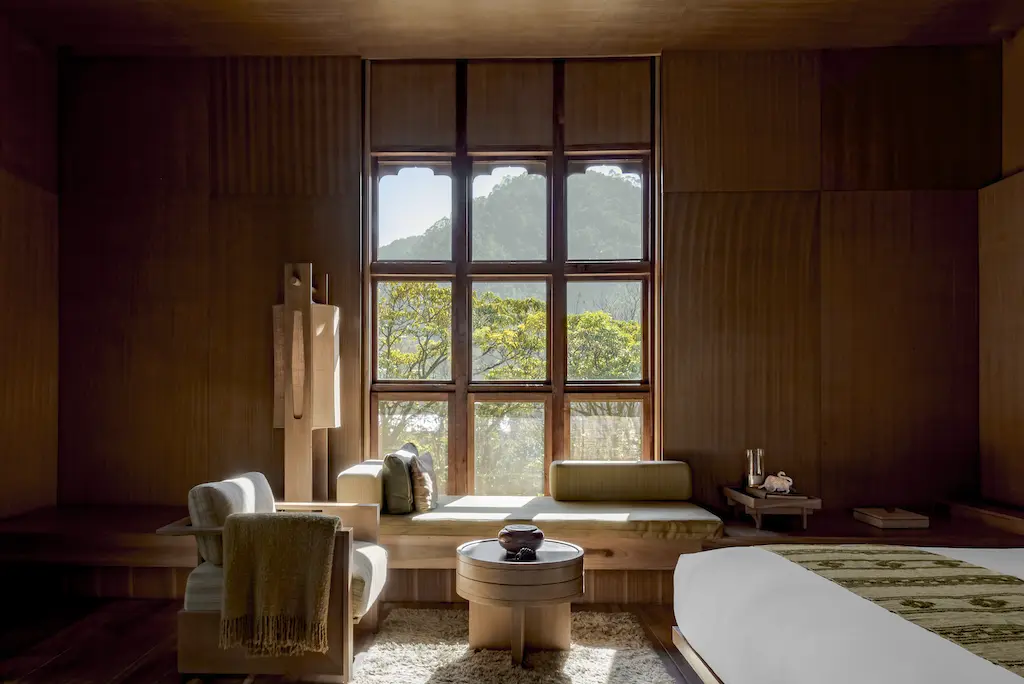 Aman’s two Bhutan lodges are open again after a refurbishment. Paro now has a hammam and a riverside banya, and Punakha’s 300-year-old farmhouse has been restored.