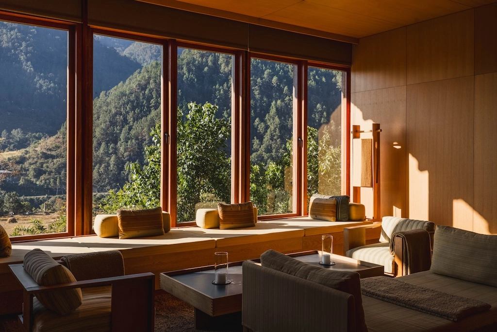 Aman’s two Bhutan lodges are open again after a refurbishment. Paro now has a hammam and a riverside banya, and Punakha’s 300-year-old farmhouse has been restored.