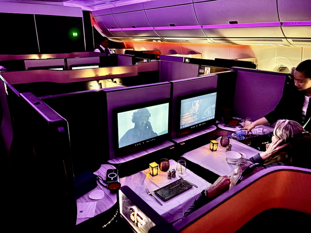 Few business class products carry as much reputation into the cabin as Qatar Airways' Qsuite, and on a nine-hour overnight run from Bali to Doha, it largely lives up to it.