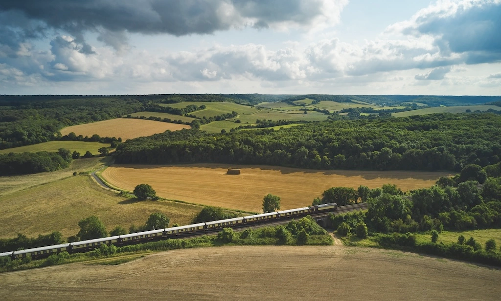 Belmond’s British Pullman in its cream-and-umber livery