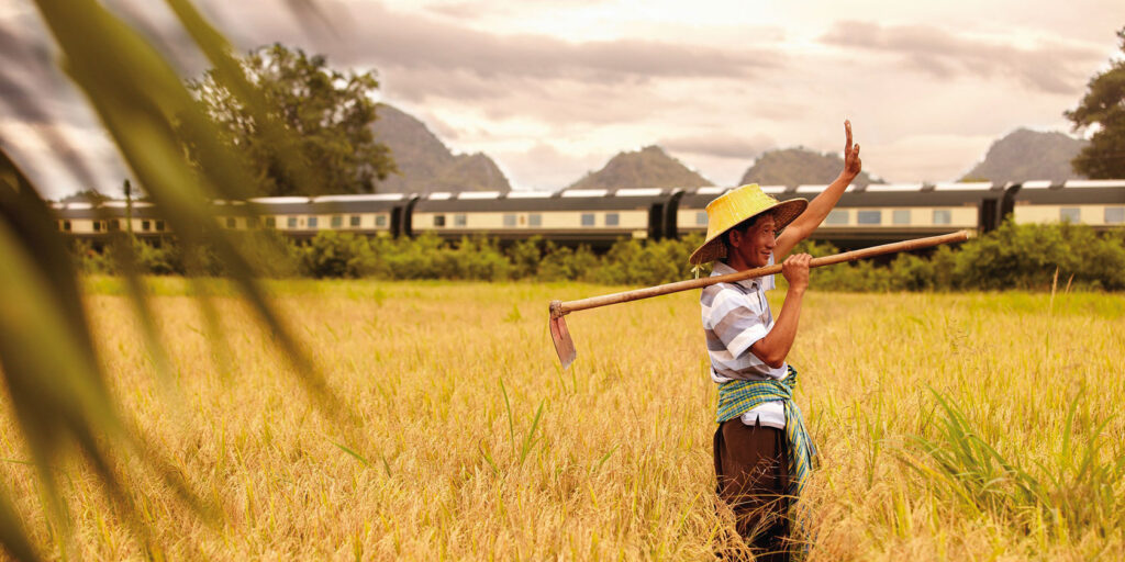 From Art Deco carriages crossing Europe to a floating-island train through the Andes and Australia's outback icons, ten trains prove the journey matters more.